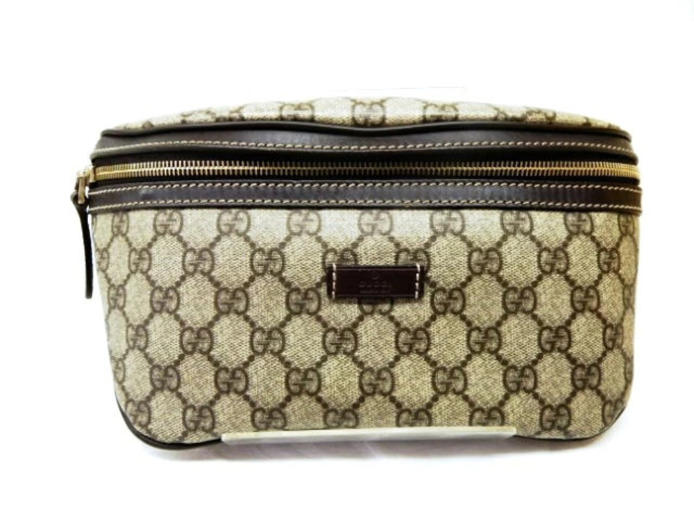 Gucci Bag Waist Crossbody Bum GG Canvas Leather